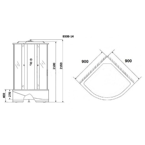 Изображение Niagara NG-8308-14 90х90 №4