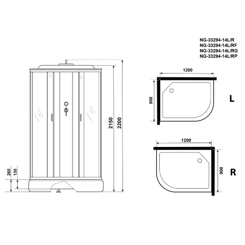 Изображение Niagara NG-33294-14L 120х90 №3