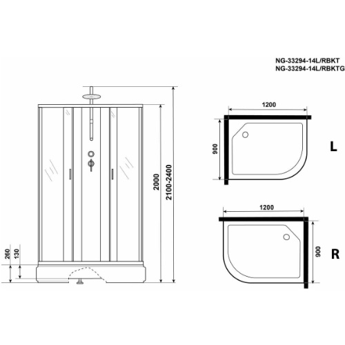 Изображение Niagara NG-33294-14RBKT 120х90 №2