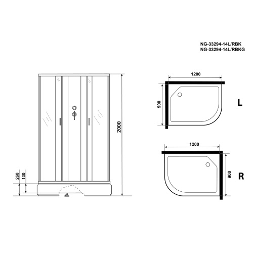 Изображение Niagara NG-33294-14RBK 120х90 №3